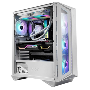 PC Gamer MSI MPG Gungnir 110R Blanc x Starter | Ryzen 5 8400F × RTX 5060 8 Go