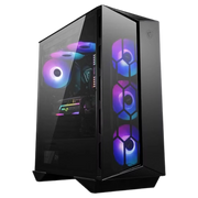 Boîtier PC gamer MSI MPG GUNGNIR 110R noir avec ventilateurs RGB