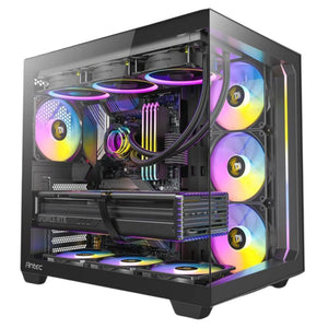PC Gamer ANTEC CONSTELLATION C5 Noir × Pro — Ryzen 7 7800X3D × RTX 5070 TI 16 Go