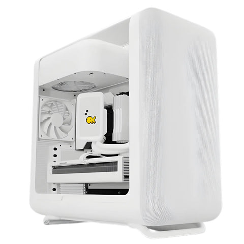 PC Gamer HYTE X50 Blanc – Perf Max x Ryzen 7 7800X3D × RTX 5070 TI