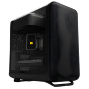 Boîtier PC Gamer HYTE X50 Noir avec logo poisson jaune illuminé