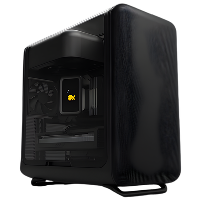 PC Gamer HYTE X50 Noir × Pro — Ryzen 7 9700X × RTX 5070 TI 16 Go