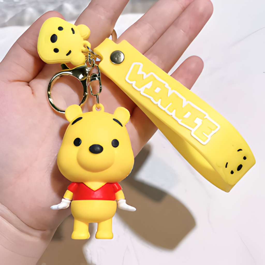 Porte-clés Disney - Winnie l’Ourson – gants de mickey