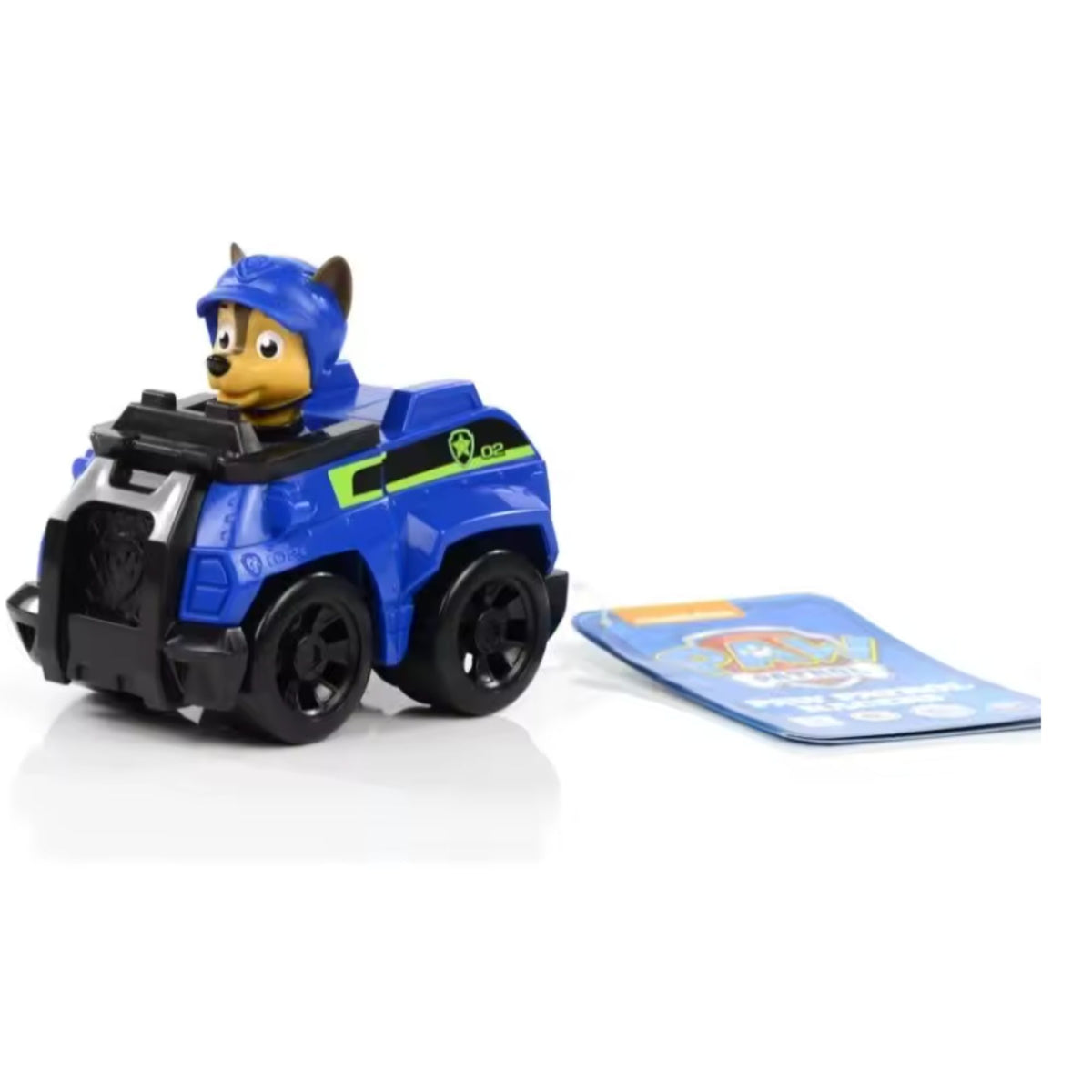 Figurine Pat' Patrouille - Paw Patrol - Véhicule Chase - 6 cm