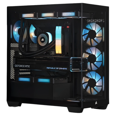 PC Gamer Corsair 3500X Noir x Petit Budget | Ryzen 5 5500 x RTX 5050