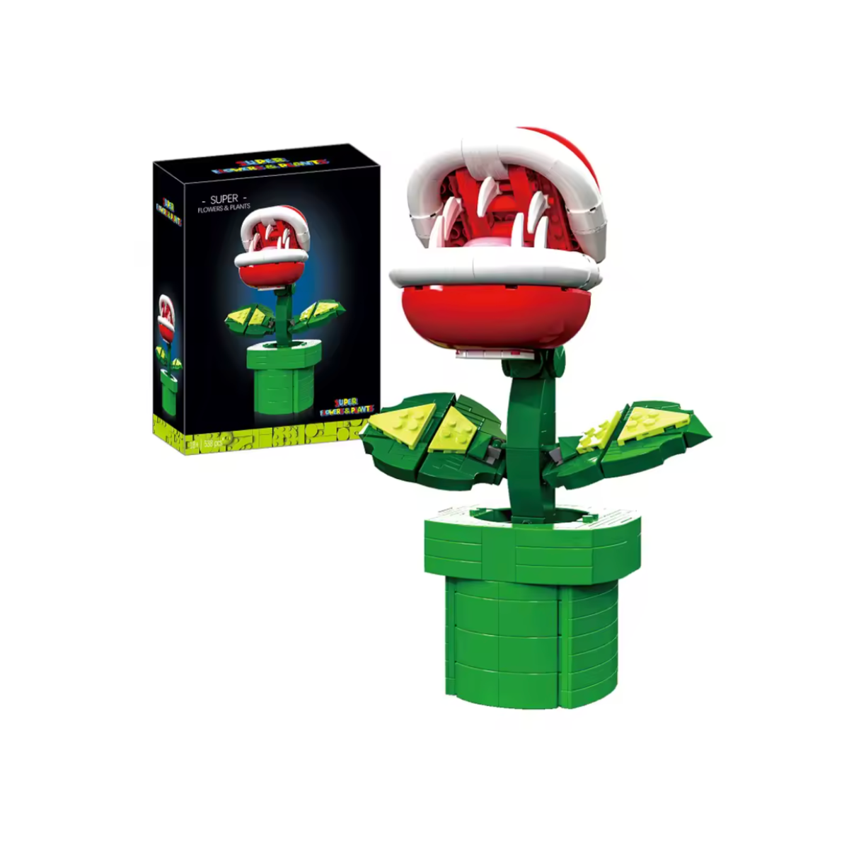 Bricks  Super Mario Bros - Modèle Plante Priranha