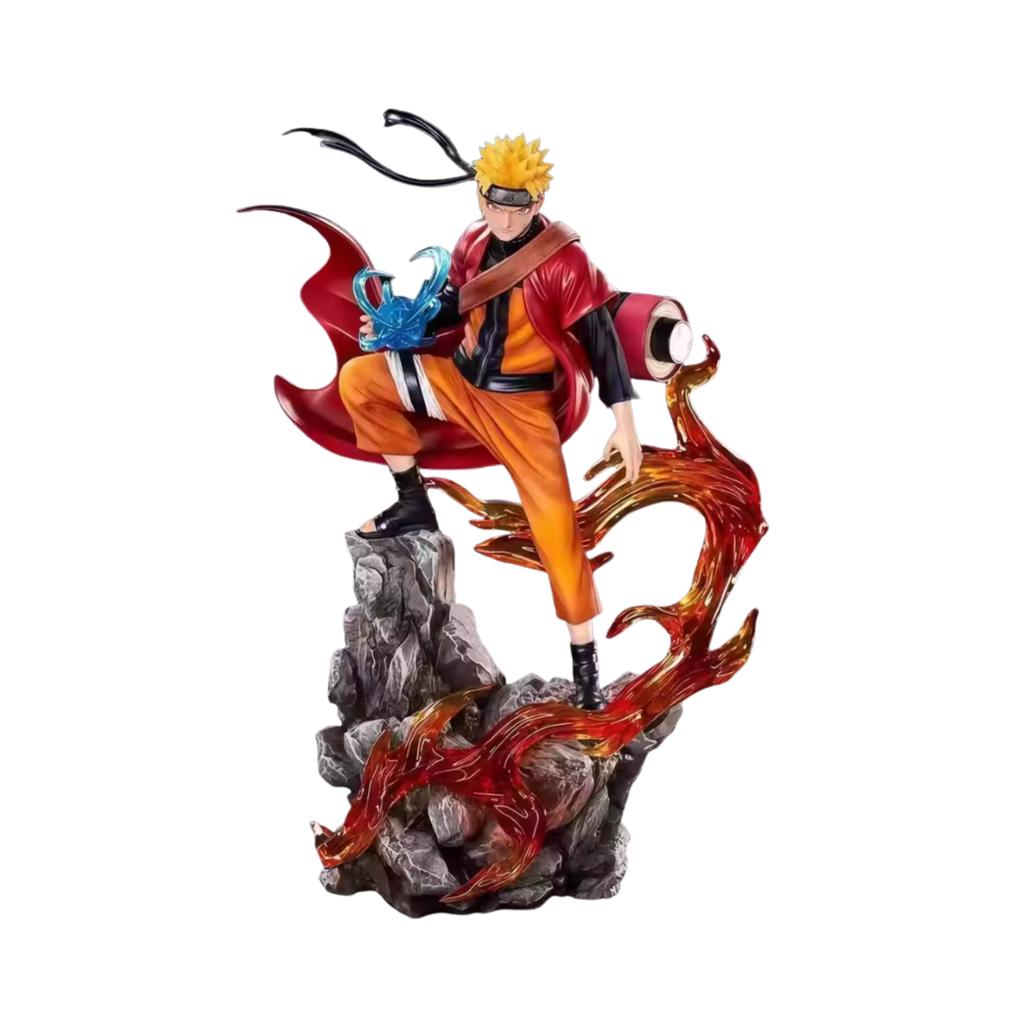 Figurine Naruto Shippuden - Naruto en Tenue d’Ermite – 20 cm