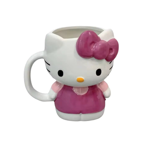 Tasse Hello Kitty - Hello Kitty en tenu rose — dans le même univers que Distributeur de savon Goupix - Pokemon