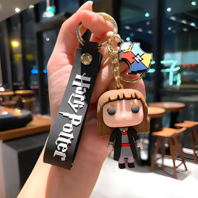 Porte-clés Harry Potter Hermione POP avec figurine en uniforme Hogwarts