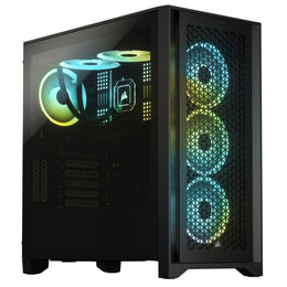 PC Gamer CORSAIR 4000D RS Noir × Perf Max — Ryzen 7 5700X3D × RTX 5070 12 Go