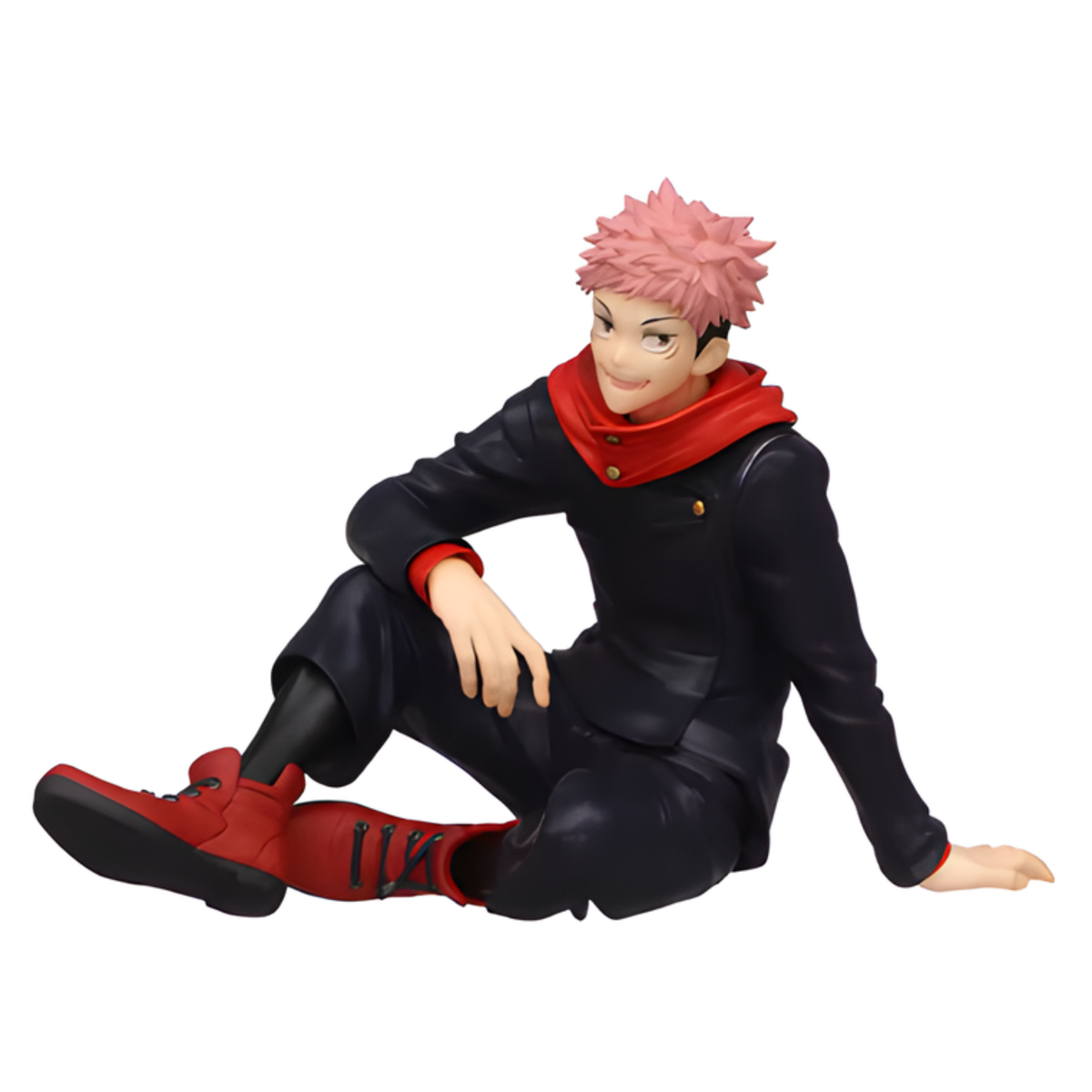 Figurine jujutsu Kaisen - Itadori Yuji assis