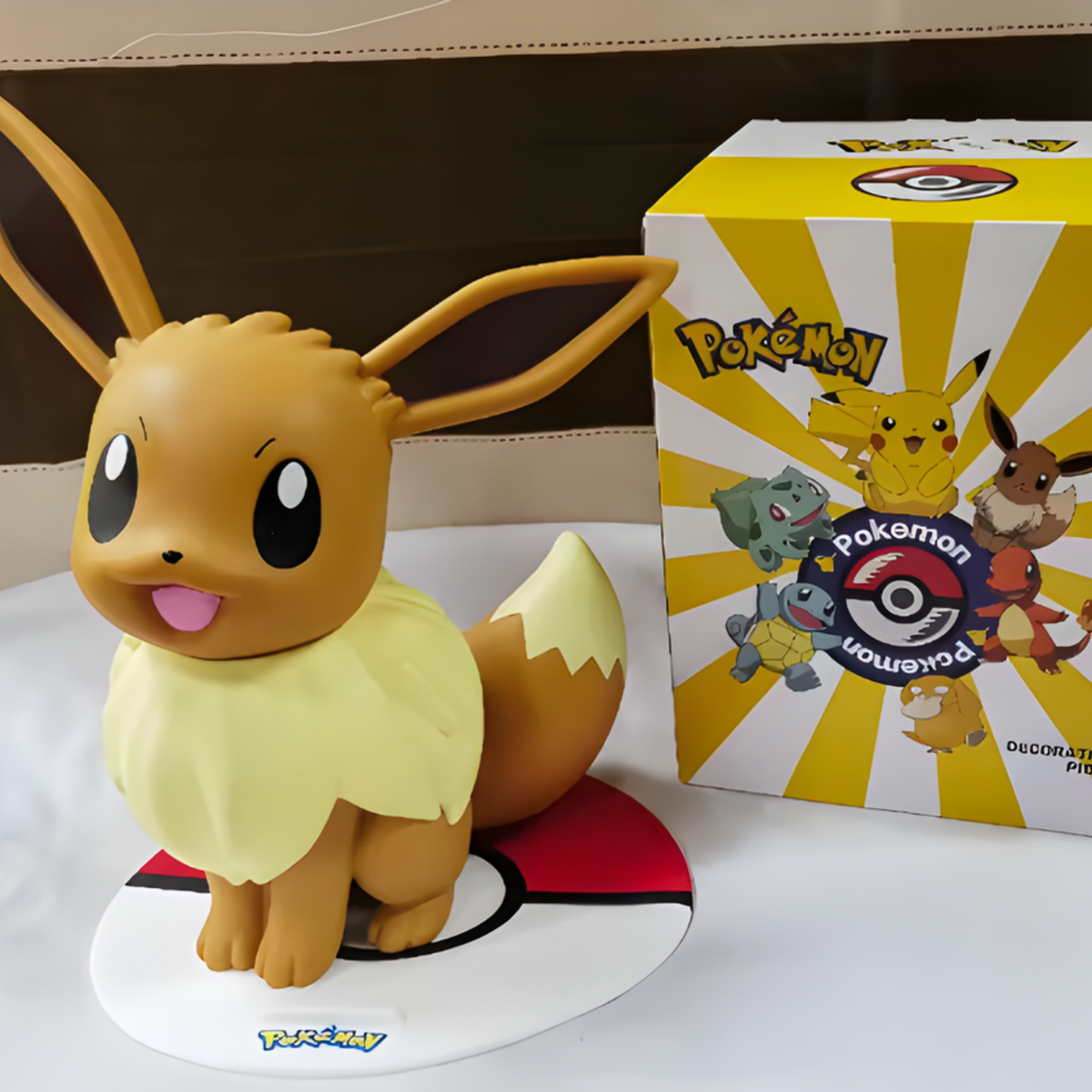 Figurine Pokemon - Evoli - 20 à 25 cm