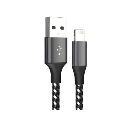 Cable USB Lightning 1,5m Noir