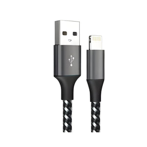 Cable USB Lightning 1,5m Noir