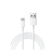 Câble blanc USB-A vers USB-C 30 cm design minimaliste sleek