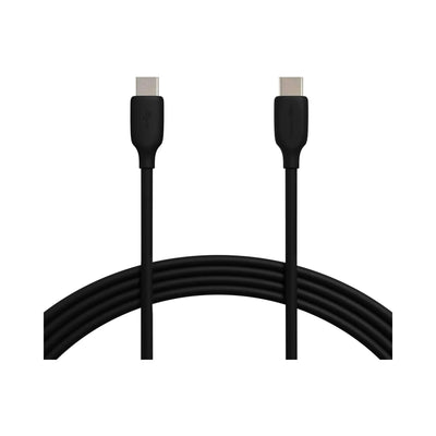 Cable USB C USB C 0,2m Noir