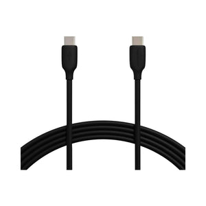 Cable USB C USB C 0,2m Noir
