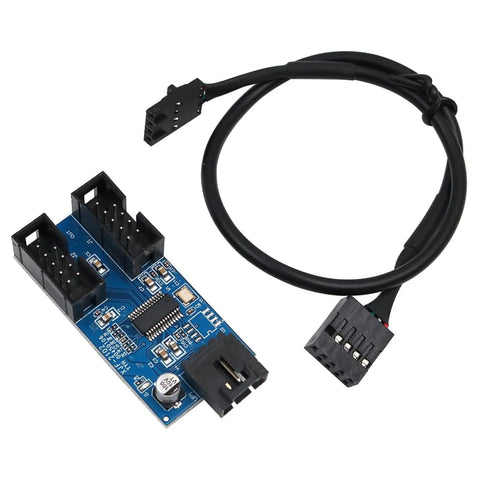 Adaptateur USB Splitter 9 broches — dans le même univers que Adaptateur USB Splitter 9 broches Double