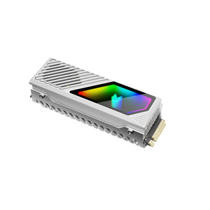 Dissipateur SSD M.2 ARGB – Blanc