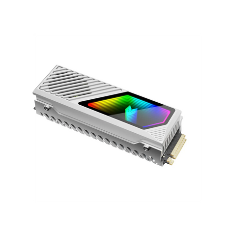 Dissipateur SSD M.2 ARGB – Blanc