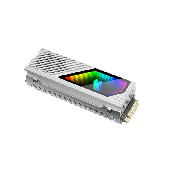 Pixel404 Dissipateur SSD M.2 ARGB – Blanc