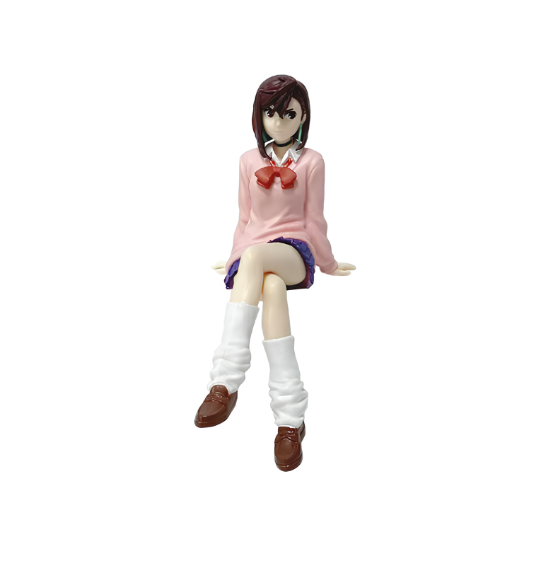 Figurine DanDaDan Momo Ayase 15cm assise, jambes pendantes