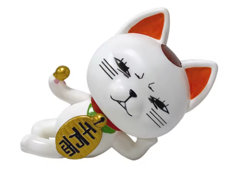 Figurine DanDaDan Turbo Granny 12cm, chat porte-bonheur