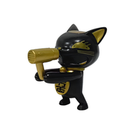 Figurine DanDaDan Turbo Granny 9cm Noir et Or, sèche-cheveux