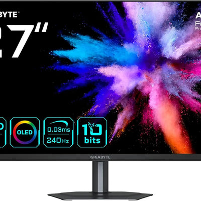 Écran OLED 27" Gigabyte Quad HD 240Hz - GO27Q24 - Noir
