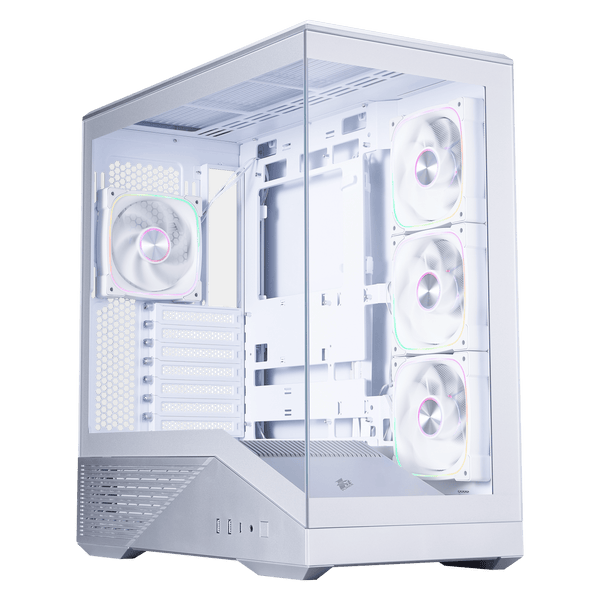 Boîtier PC 1stPlayer GM7 ARGB Argent - vue principale