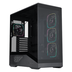 Boîtier PC 1stPlayer GM7 ARGB Noir - Moyen Tour ATX