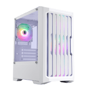 Boîtier PC 1stPlayer H2 ARGB Blanc - vue principale - Boîtier
