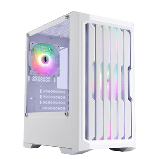 Boîtier PC 1stPlayer H2 ARGB Blanc - vue principale