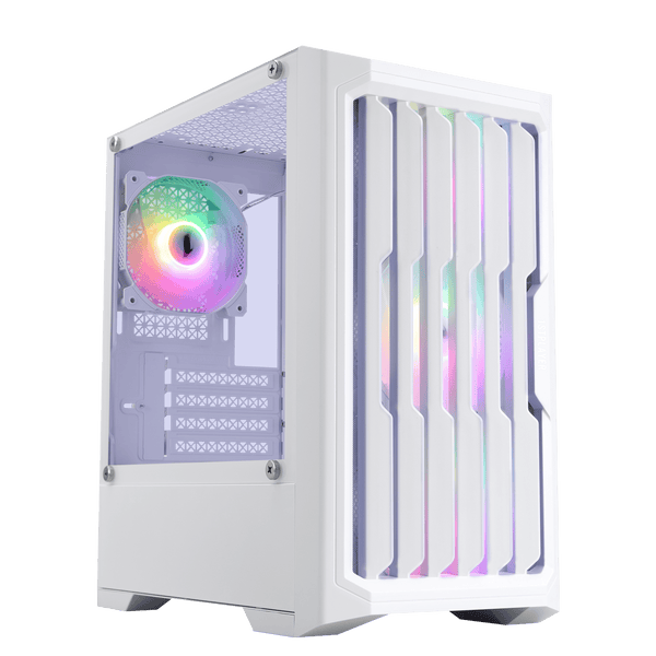 Boîtier PC 1stPlayer H2 ARGB Blanc - vue principale