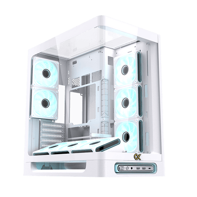 Boîtier PC Xigmatek Heaven Blanc - Moyen Tour E-ATX