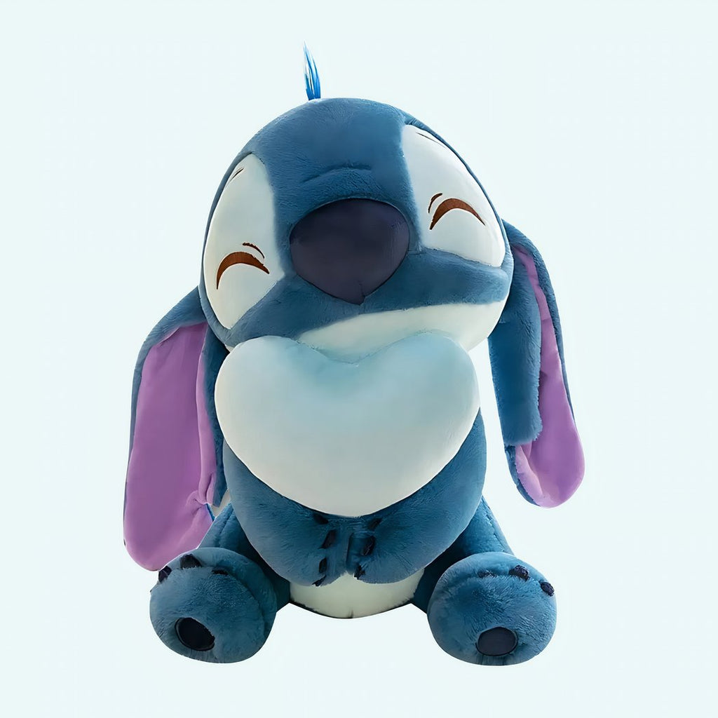 Peluche Lilo & Stitch - Stitch Cœur Bleu – 25 cm