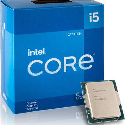 Intel Core i5-12400F (6 Cœurs / 12 Threads) - 2,5 GHz / 4,4 GHz