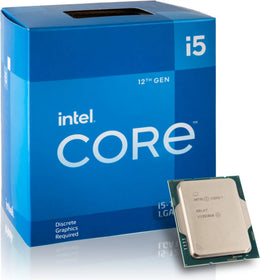 Intel Core i5-12400F (6 Cœurs / 12 Threads) - 2,5 GHz / 4,4 GHz