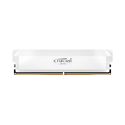 Barrette RAM Crucial DDR5 – 16 Go (1 x 16 Go) - 6000Mhz - Blanc Crucial