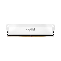 Barrette RAM Crucial DDR5 – 16 Go (1 x 16 Go) - 6000Mhz - Blanc