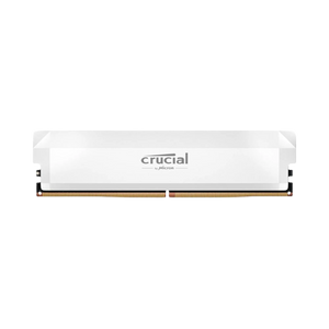 Barrette RAM Crucial DDR5 – 16 Go (1 x 16 Go) - 6000Mhz - Blanc