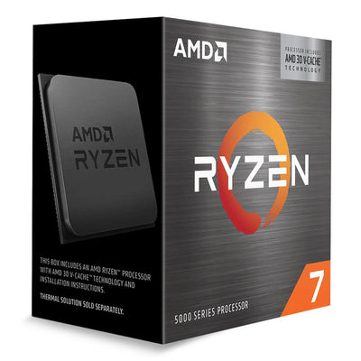 AMD Ryzen 7 5700X3D AM4 - (3.0 GHz / 4.1 GHz) — compatible avec GIGABYTE A520M S2H (AM4)