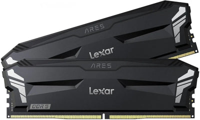 Kit Mémoire RAM Lexar Ares 2 DDR5 – 32 Go (2 x 16 Go) - 6000Mhz - Noir