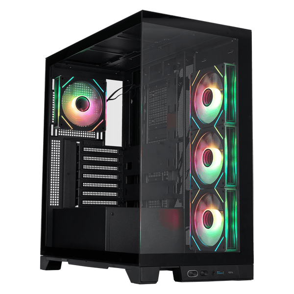 Boîtier PC 1stPlayer MI8 Noir - vue principale