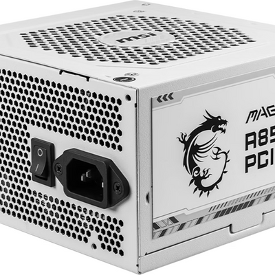 MSI MAG A850GL PCIe5 - 850W - BLANC - ATX