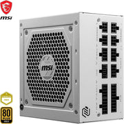 MSI MAG A850GL PCIe5 - 850W - BLANC - ATX — visuel 6