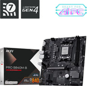Carte Mère MSI PRO B840M-B (AM5) Micro ATX - Pixel 404Carte Mère MSI PRO B840M-B - Carte Mère