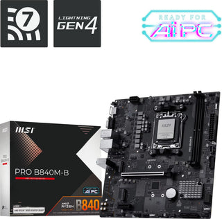 Carte Mère MSI PRO B840M-B (AM5) Micro ATX - Pixel 404Carte Mère MSI PRO B840M-B