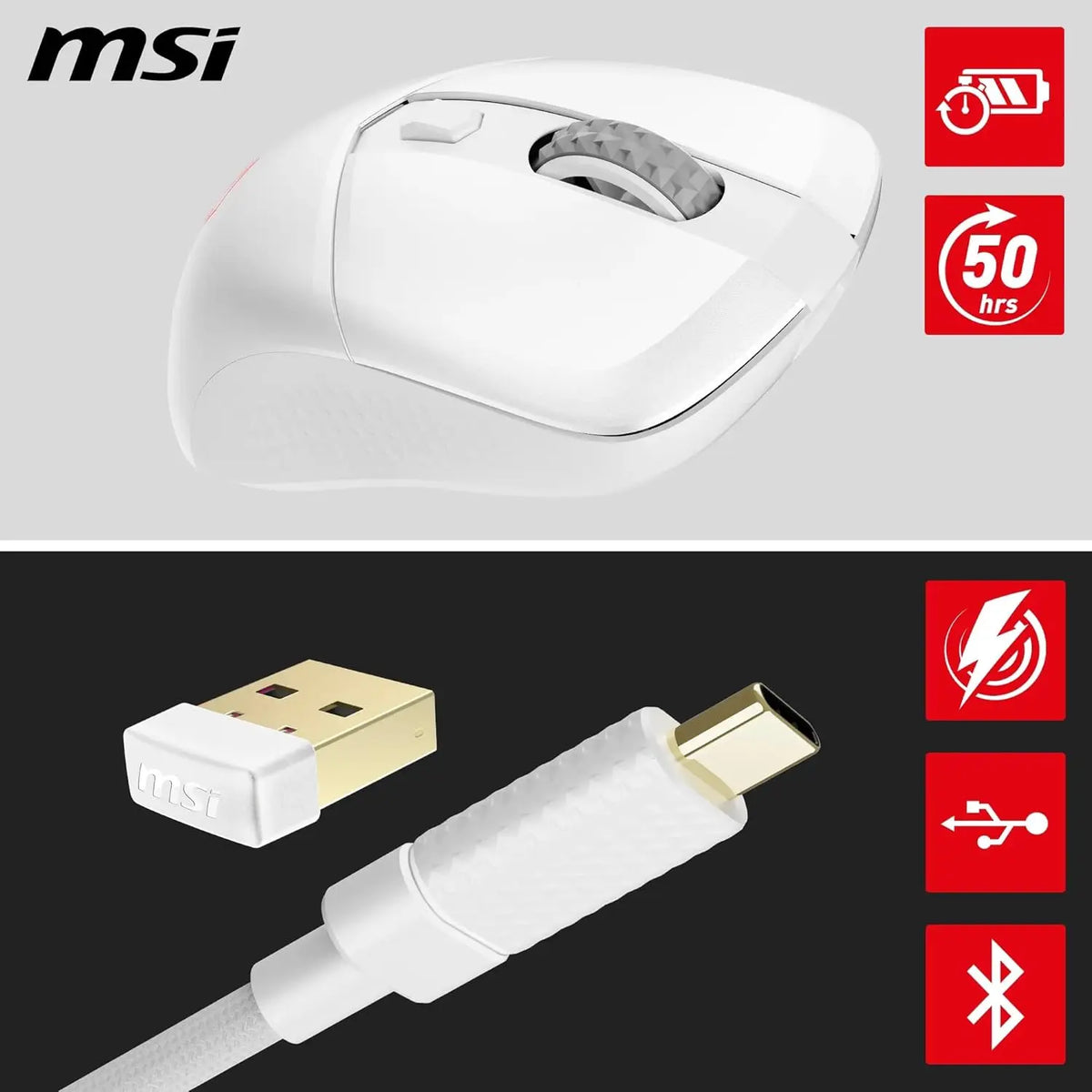MSI Versa 300 Wireless White
