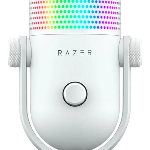 Micro Razer Seiren V3 Chroma Blanc — dans le même univers que Micro Gaming à condensateur HyperX QuadCast 2 rouge